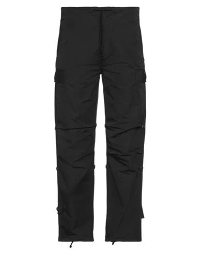 Maharishi Man Pants Black Size Xl Polyester, Cotton