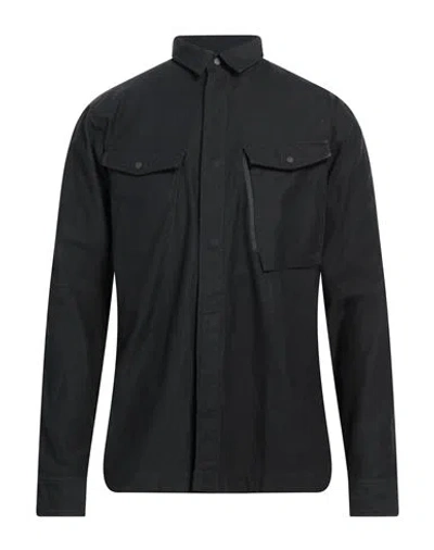 Maharishi Man Shirt Black Size L Cotton