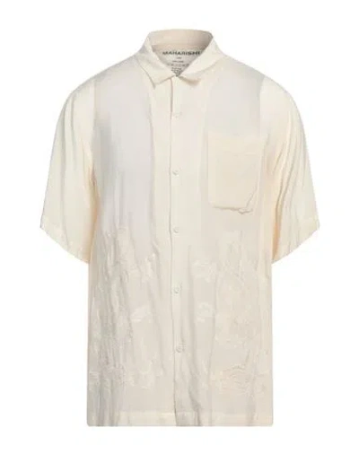 Maharishi Beige Take Tora Shirt In Ecru