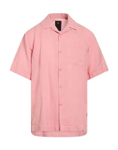 Maharishi Man Shirt Pink Size Xl Hemp, Cotton