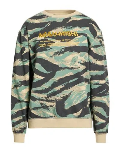 Maharishi Man Sweatshirt Sage Green Size L Cotton
