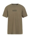 Maharishi Man T-shirt Military Green Size M Organic Cotton In Green