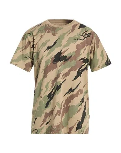 Maharishi Man T-shirt Military Green Size L Organic Cotton
