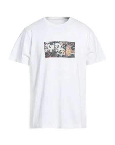 Maharishi Man T-shirt White Size Xl Organic Cotton