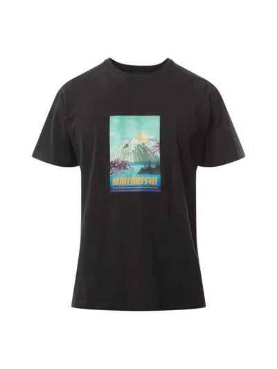 Maharishi Men's Maha Mountain T-shirt In Black