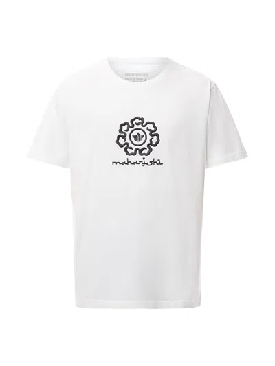 Maharishi Men's Spiral Temple T-shirt White