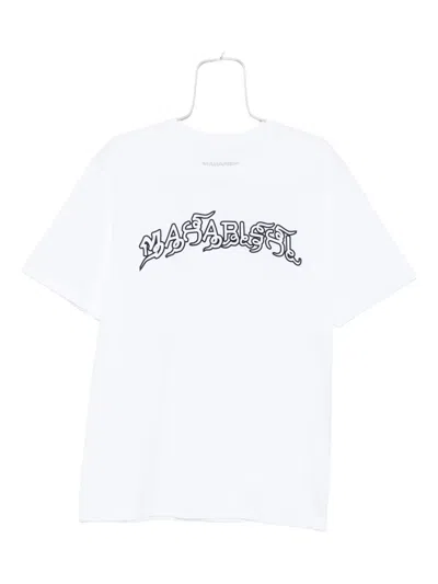 Maharishi Muay Thai Tiger Dragon T-shirt In White