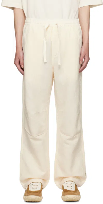 Maharishi Off-white Thar Desert Track Pants In Ecru