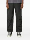 Maharishi Original Dragon Embroidered Trousers In Black
