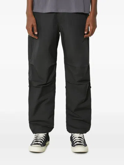 Maharishi Original Dragon Embroidered Trousers In Black