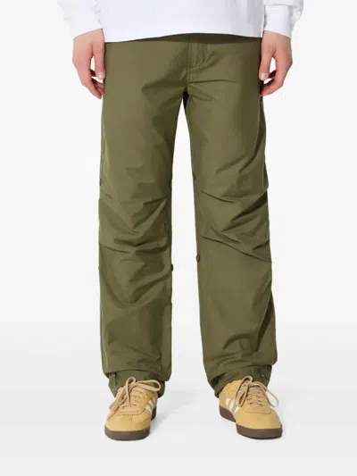 Maharishi Original Dragon Embroidered Trousers In Green