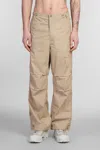 Maharishi Pants In Beige Cotton In Beige