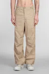 Maharishi Pants In Beige Cotton In Beige