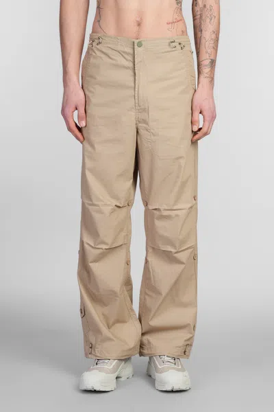 Maharishi Trousers In Beige Cotton