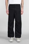 MAHARISHI PANTS IN BLACK COTTON