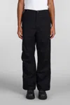 MAHARISHI PANTS IN BLACK COTTON