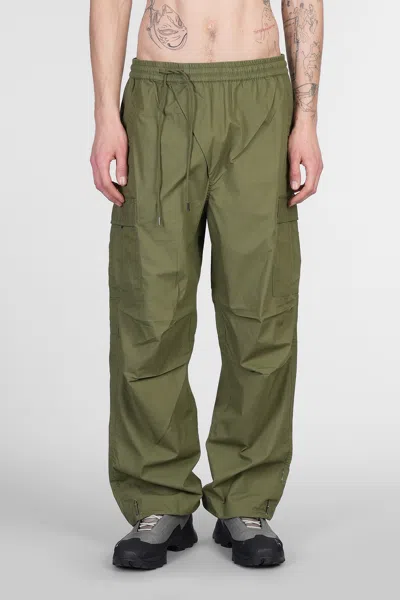 Maharishi Trousers In Green Cotton