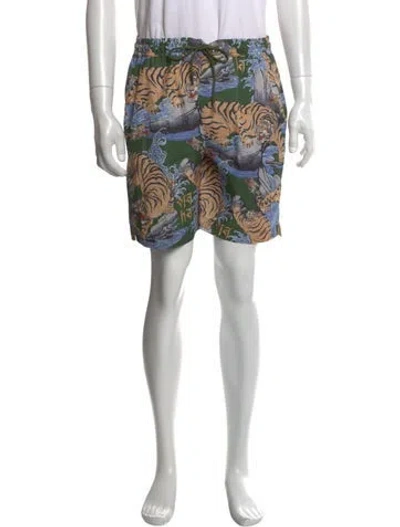 Pre-owned Maharishi Printed Shorts In Multi