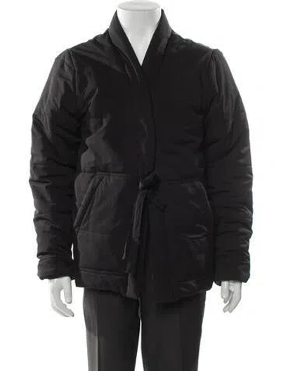 Pre-owned Maharishi Puffer Coat In Gray