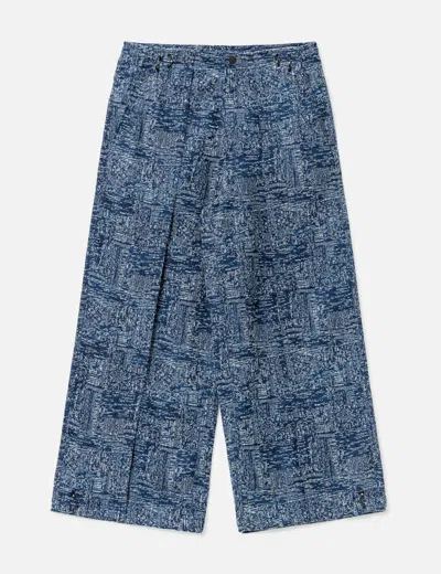 Maharishi Sashiko Hanbok Hakama Pants In Blue