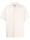 Maharishi Short-sleeve Chest-pocket Shirt In Neutrals