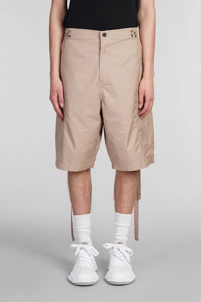 Maharishi Shorts In Beige Cotton