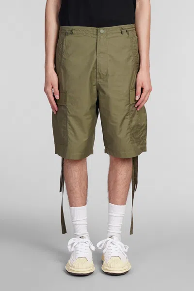 Maharishi Shorts In Green Cotton