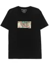 Maharishi Snake Triptych T-shirt In Black