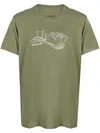 Maharishi Songkran Embroidered Cotton T-shirt In Green