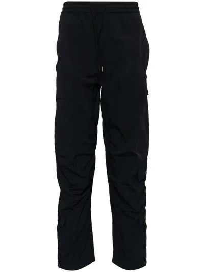 Maharishi Straight-leg Cargo Trousers In Black