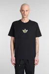Maharishi T-shirt In Black Cotton In Black