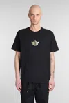 Maharishi T-shirt In Black Cotton In Black