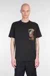 Maharishi T-shirt In Black Cotton
