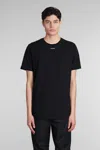 MAHARISHI T-SHIRT IN BLACK COTTON