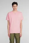 Maharishi T-shirt In Rose-pink Cotton In Pink
