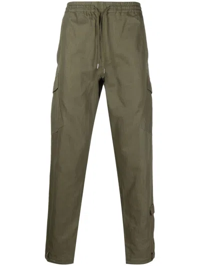 Maharishi 7026 Miltype Hemp Cargo Track Pants Olive In Green