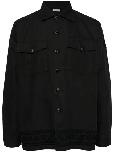 Maharishi Thar Dragon Utility Shirt In Black