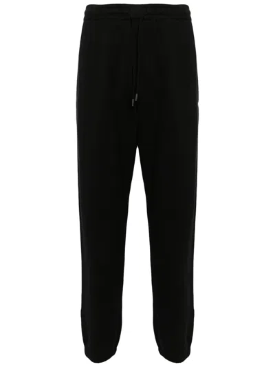 Maharishi Tibetan Sanskrit Organic-cotton Trousers In Black
