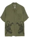 Maharishi Khaki Take Tora Shirt In 绿色