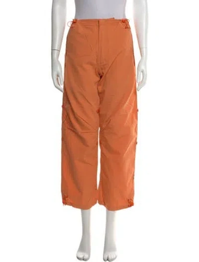 Pre-owned Maharishi Wide Leg Pants In Orange