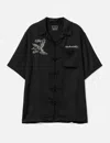 Maharishi Year Of The Crane Shirt In Black