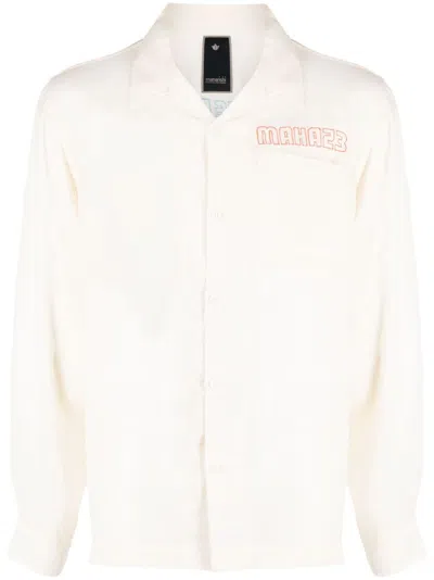 Maharishi Year Of The Rabbit-embroidered Shirt In White