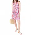 Mahi Gold Bayview Dress In Hidden Shells In Poppy In Multi