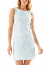 Mahi Gold Ryder Dress In Dancing Vines In Sky In Multi