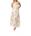 Mahila Bari Dress In Bouquet In Neutral