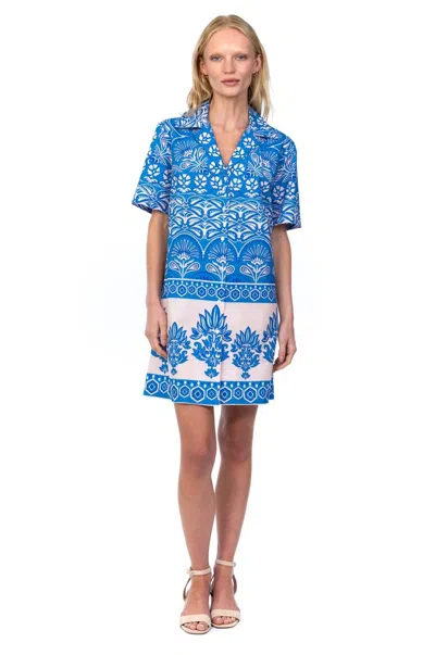 Mahila Esme Mini Dress In Blue