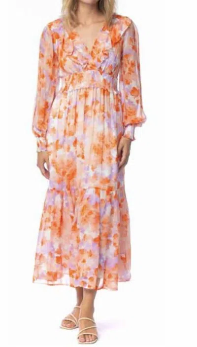 Mahila Kinsley Maxi Dress In Marigold In Gold