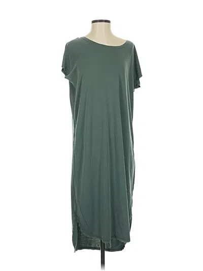 Pre-owned Mahina Casual Dress In Green