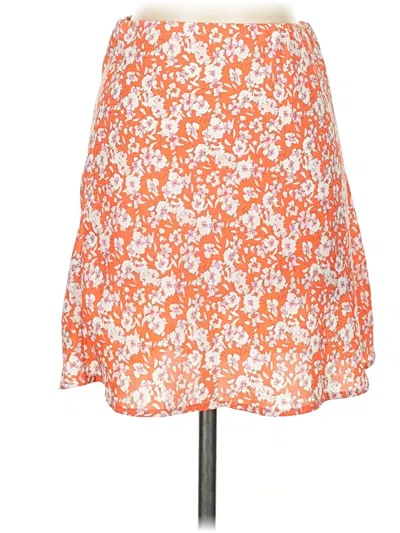 Pre-owned Mahina Casual Skirt In Red