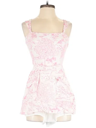 Pre-owned Mahina Romper In Pink